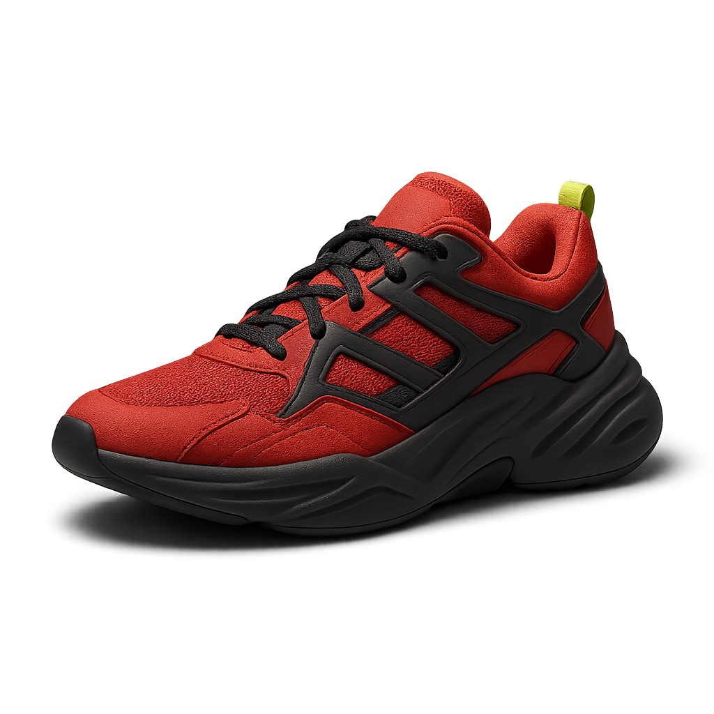KICK RIOT RIOT-03 sneaker in Signal Red